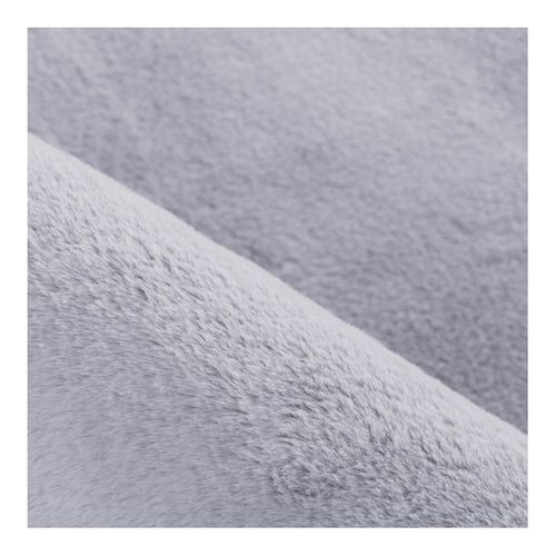 Tapis Uni Doux à Courtes Mèches Hector Argenté 240x340