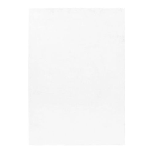Tapis Uni Doux à Courtes Mèches Hector Blanc 240x340