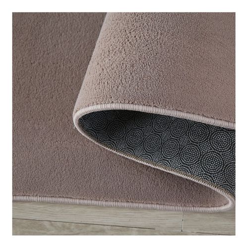 Tapis En Microfibre Doux Uni Antidérapant Lars Beige 240x340