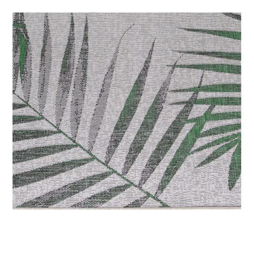Tapis Floral Vert Intérieur Et Extérieur Plat Elios Vert 240x340