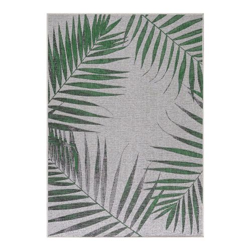 Tapis Floral Vert Intérieur Et Extérieur Plat Elios Vert 240x340