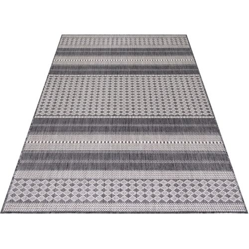 Tapis Moderne Plat Intérieur Et Extérieur Beige Indiana Beige 240x340