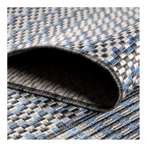 Tapis Gris Plat Intérieur Et Extérieur Design Latina Gris 80x150