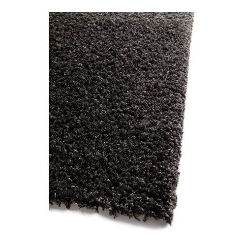 Tapis Shaggy Rectangle Uni Essenza Noir 120x170