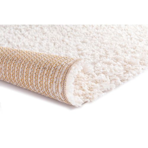 Tapis Shaggy Rectangle Uni Essenza Crème 120x170
