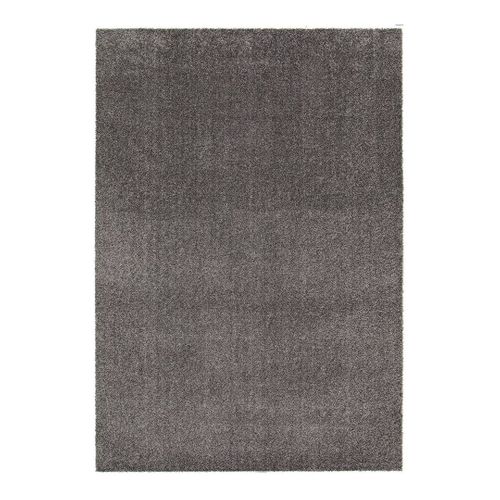 Tapis Rectangle à Courtes Mèches Uni Lavable En Machine Loft Anthracite 160x230