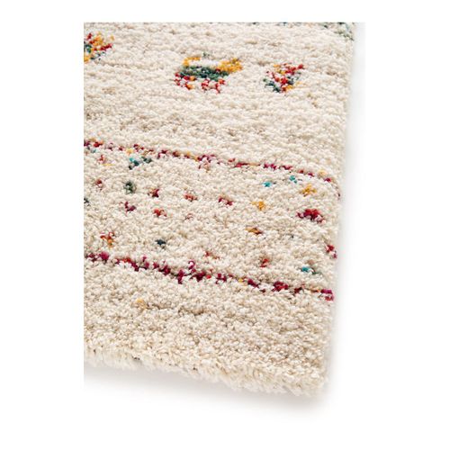 Tapis Ethnique Shaggy Berbère Crème Fez Crème 160x230