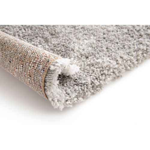 Tapis Shaggy Effet Marbre Design Lana Gris 120x170