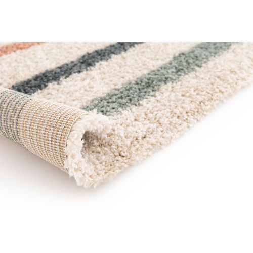 Tapis Shaggy Moderne Rectangle Louna Sauge 200x290