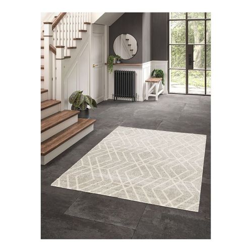 Tapis Géométrique Moderne Gris Ximoz Gris 160x230