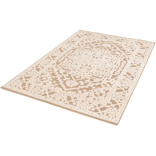 Tapis Style Orient Plat Intérieur Et Extérieur Nafi Rose 200x290