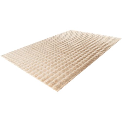 Tapis à Poils Longs Doux Effet 3d Design Beppo Beige 200x290