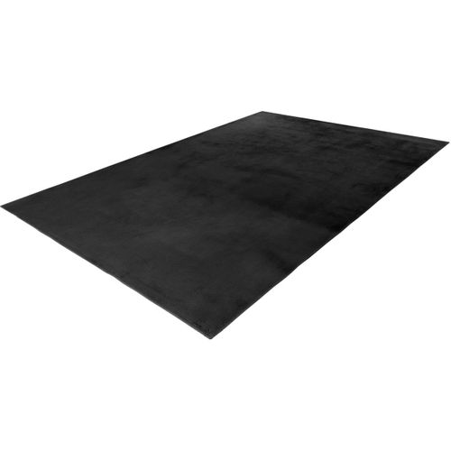 Tapis Lavable En Machine Doux Uni à Courtes Mèches Nova Graphite 120x170