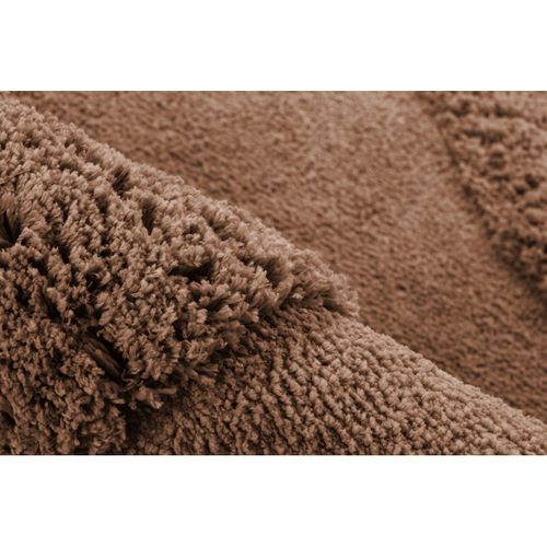 Tapis Polyester Recyclé Effet 3d Tufté Momo Beige 200x290
