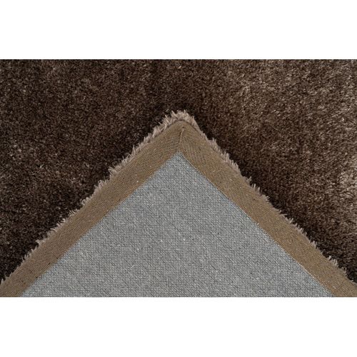 Tapis Doux Recyclé Uni Rectangle Karla Taupe 160x230