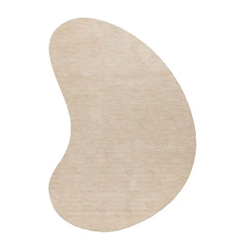 Tapis Original Doux Design Rayé Gobi Ivoire 160x230