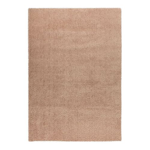 Tapis Shaggy Doux Rectangle Uni Windsor Champagne 160x230
