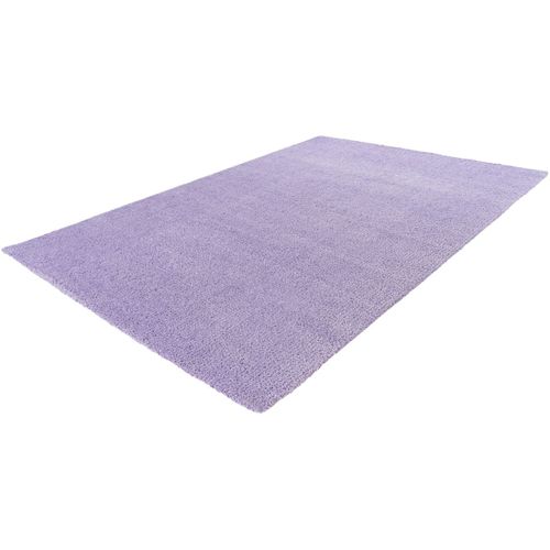 Tapis Shaggy Doux Rectangle Uni Windsor Lavande 200x290