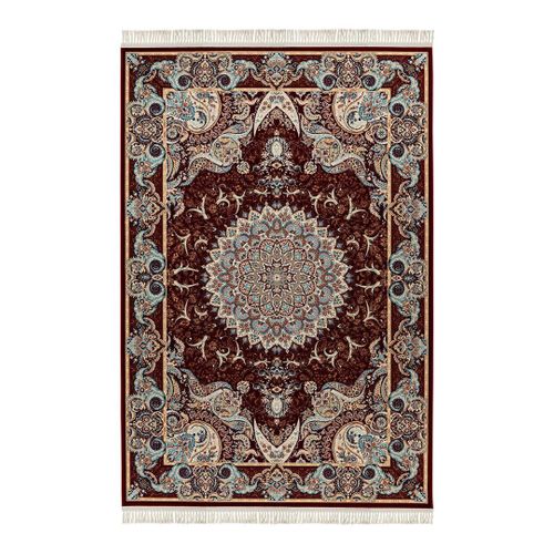 Tapis Style Orient Avec Franges Cosmo Rouge 80x300