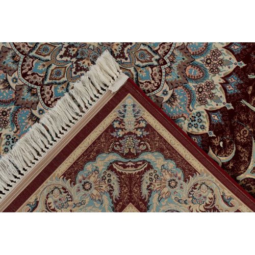 Tapis Style Orient Avec Franges Cosmo Rouge 80x300