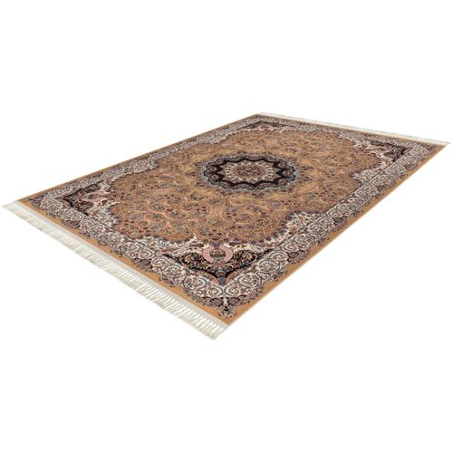 Tapis Style Oriental Avec Franges Velma Beige 80x300