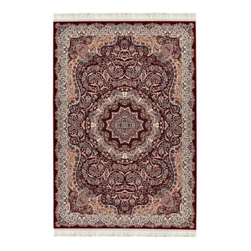 Tapis Style Oriental Avec Franges Velma Rouge 80x300
