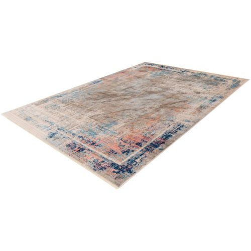 Tapis Moderne Rayé Avec Franges Gyda Multicolore 120x170