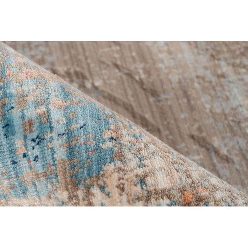 Tapis Moderne Rayé Avec Franges Gyda Multicolore 160x230