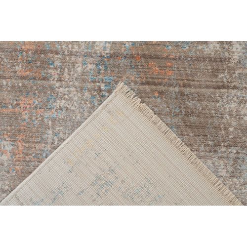Tapis Moderne Rayé Avec Franges Gyda Multicolore 160x230