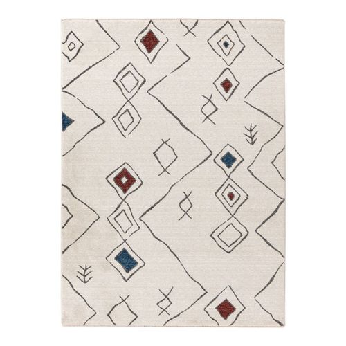Tapis Ethnique Berbère Avec Franges Pippa Multicolore 120x170