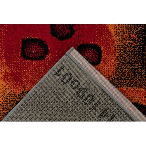 Tapis Rectangle Moderne Courtes Mèches Kamala Multicolore 160x230