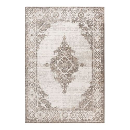 Tapis Style Orient Effet 3d Beige Argenté Cosmia Beige Argenté 200x290