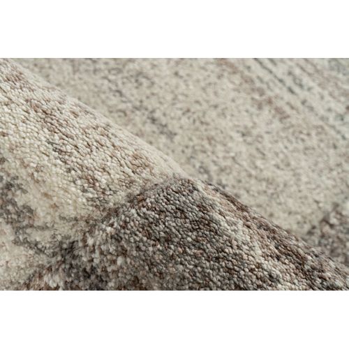 Tapis Contemporain Intérieur Rectangle Nafa Beige Argenté 160x230