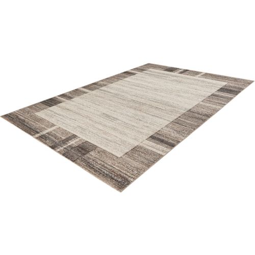 Tapis Contemporain Intérieur Rectangle Nafa Beige Argenté 160x230