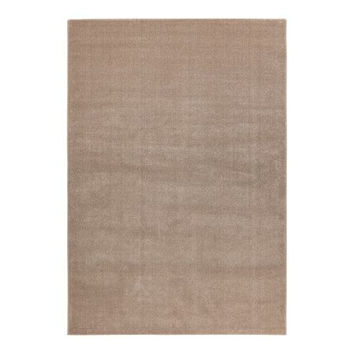 Tapis Uni Poils Ras Moderne Nubio Beige 200x290
