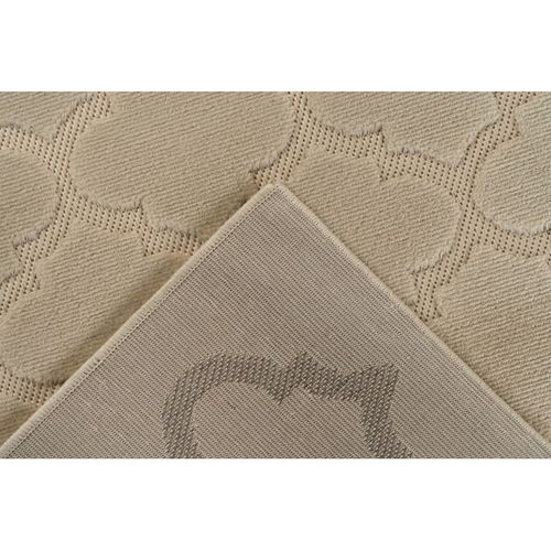 Tapis Scandinave Effet 3d Graphique Miramar Beige 200x290