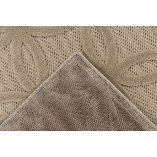Tapis Géométrique Effet 3d Design Bohmen Beige 120x170