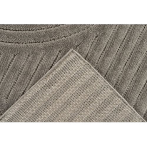 Tapis 3d Extérieur Et Intérieur Moderne Graphique Garret Argenté 80x150