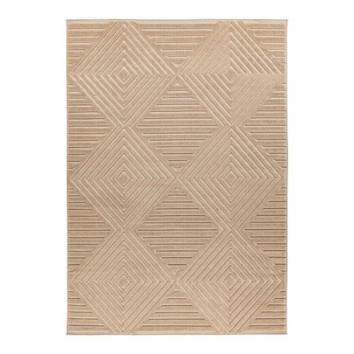 Tapis Extérieur Et Intérieur 3d Moderne Graphique Bianca Beige 200x290