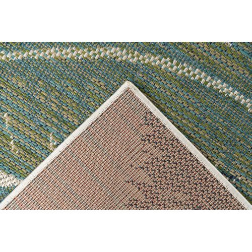 Tapis Floral Extérieur Et Intérieur Vert Plat Branver Vert 240x330