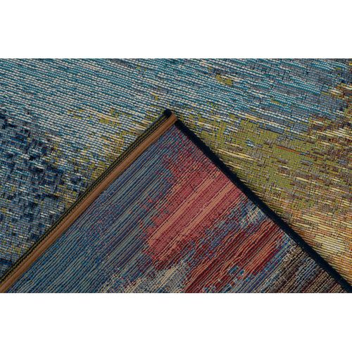 Tapis Extérieur Bleu Design Plat Lohko Bleu 160x230