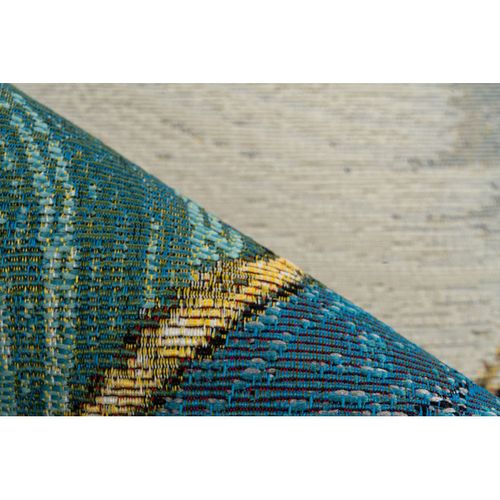 Tapis Abstrait Extérieur Moderne Plat Rivi Multicolore 80x150