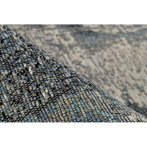 Tapis Extérieur Et Intérieur Plat Moderne Rayé Sema Argenté 160x230