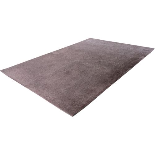 Tapis Doux Uni Moderne à Courtes Mèches Shaddy Mauve 140x200