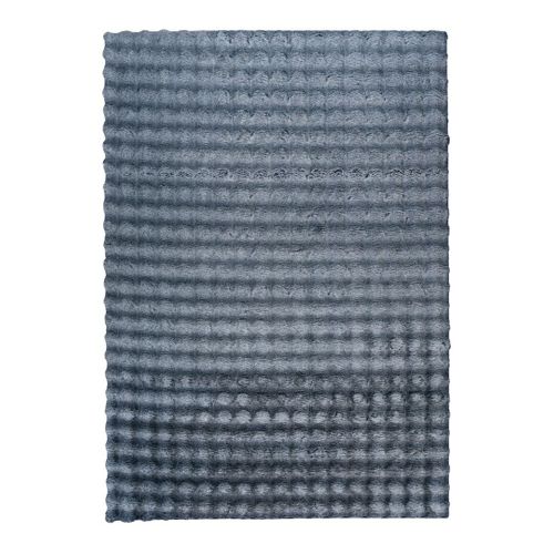 Tapis Shaggy Uni Effet 3d Moderne Ayna Bleu 40x60