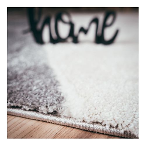 Tapis Design Rectangle Courbe Leandro Taupe 200x290