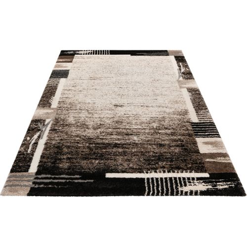Tapis Contemporain Intérieur à Poils Courts Fez Taupe 80x150