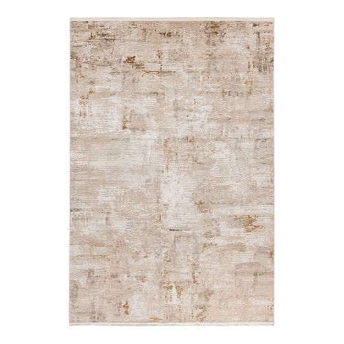 Tapis Abstrait Moderne Intérieur Ari Taupe 80x150