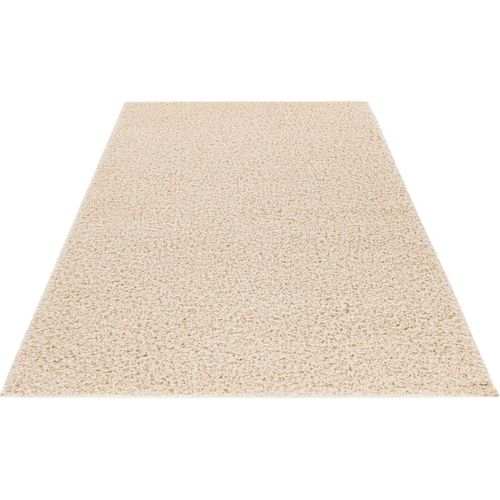 Tapis à Poils Longs Uni Moderne Bingo Crème 40x60