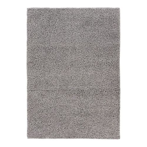 Tapis à Poils Longs Uni Moderne Bingo Argenté 40x60
